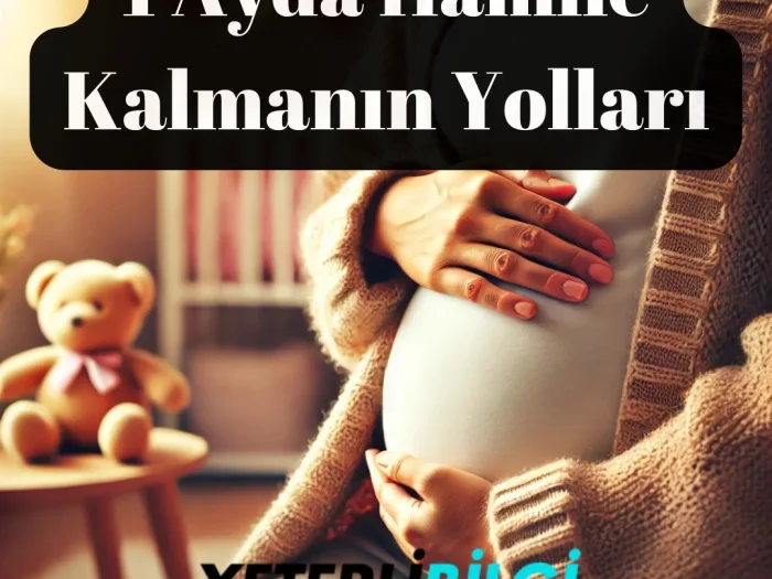 1 Ayda Hamile Kalmanın Yolları