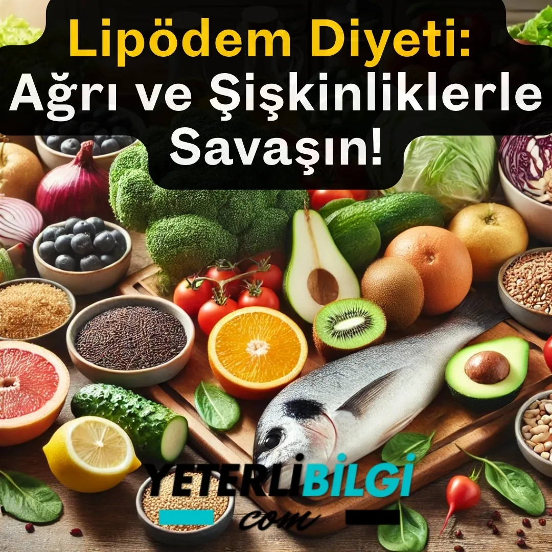 Lipödem Diyeti Ağrı ve Şişkinliklerle Savaşın!