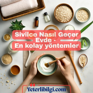 Sivilce nasıl geçer evde maske - En kolay yöntemler