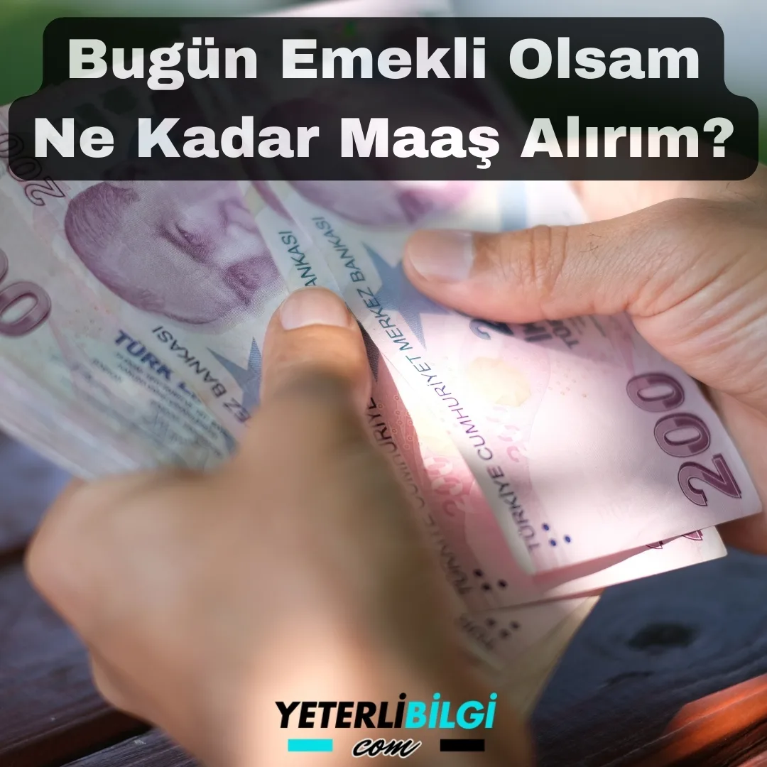 Bugün Emekli Olsam Ne Kadar Maaş Alırım