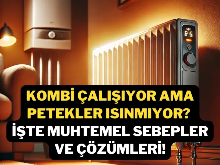 Kombi Çalışıyor Ama Petekler Isınmıyor İşte Muhtemel Sebepler ve Çözümleri!